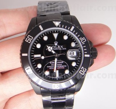Rolex Submariner Clone Watches: BlackSteel Black Ceramic Bezel